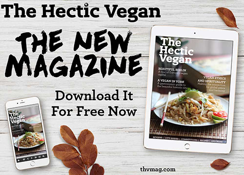 The Hectic Vegan flyer